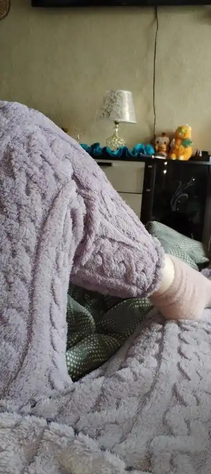 Ayollar uchun issiq plyush pijama oversayz, kofta va shim
