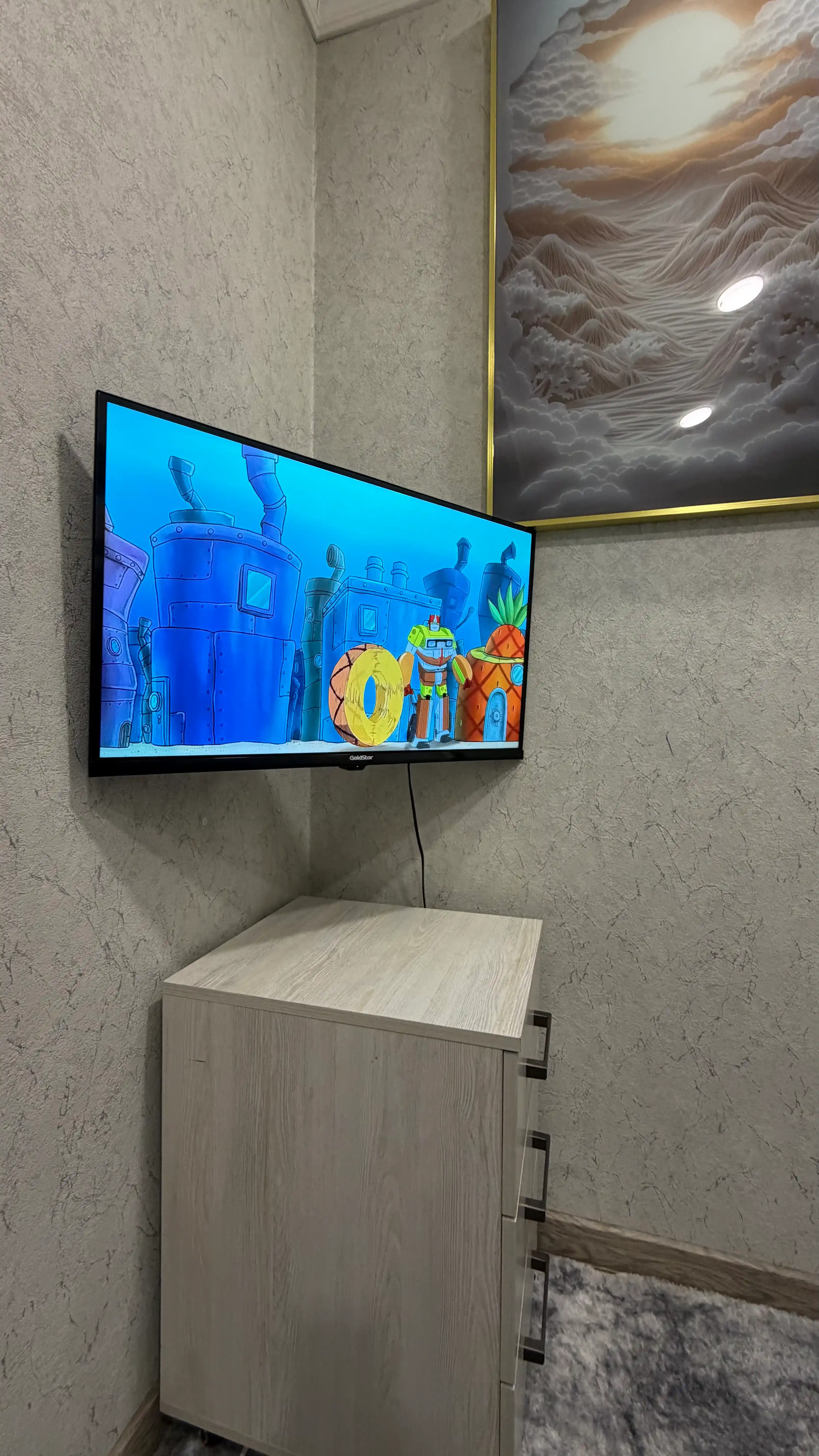 Кронштейн для телевизора, угловой кронштейн для телевизора, поворотный 17''-55''