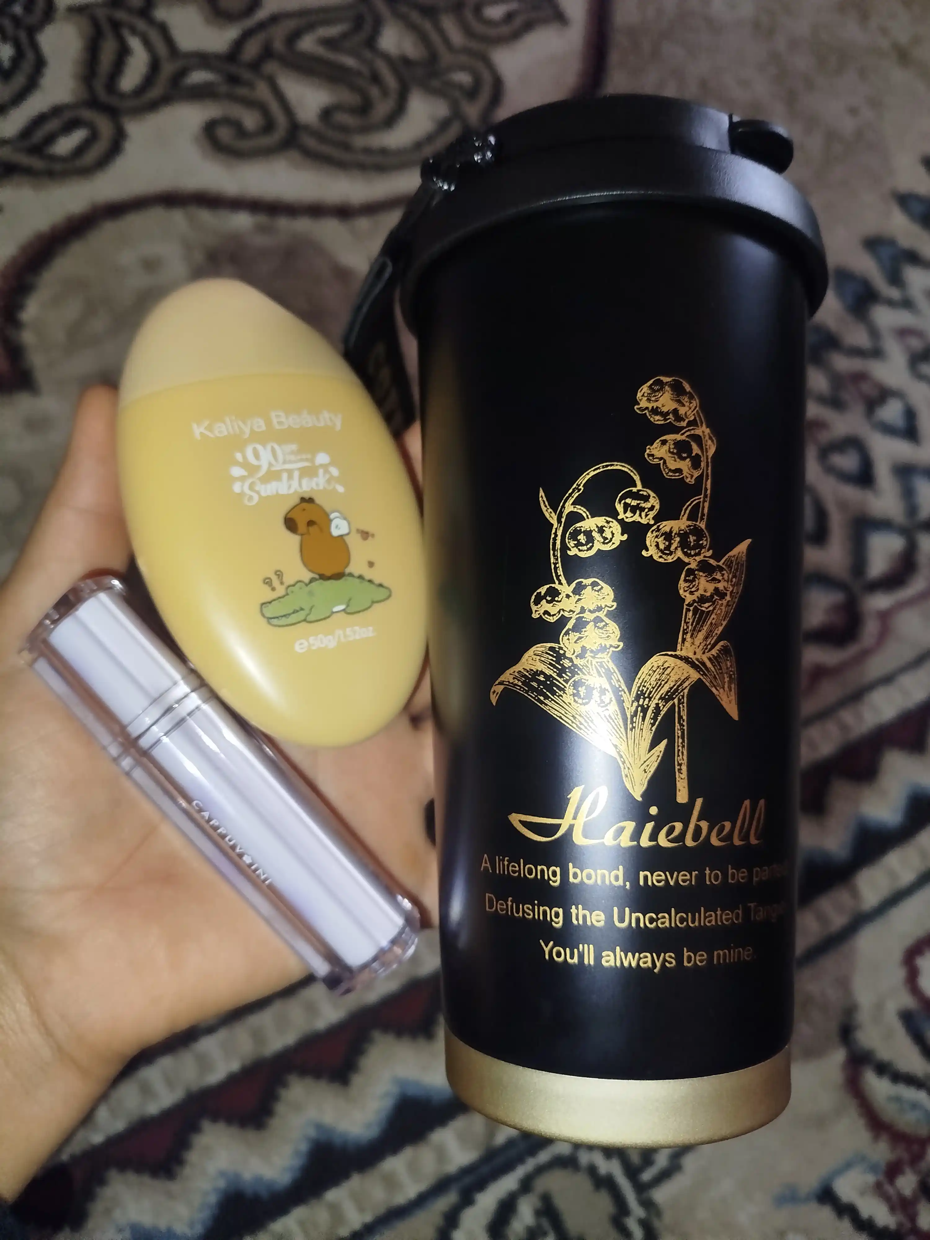 Kofe va choy uchun zanglamaydigan po‘latdan yasalgan 316 s termokranka (jo‘mrakli), 500 ml