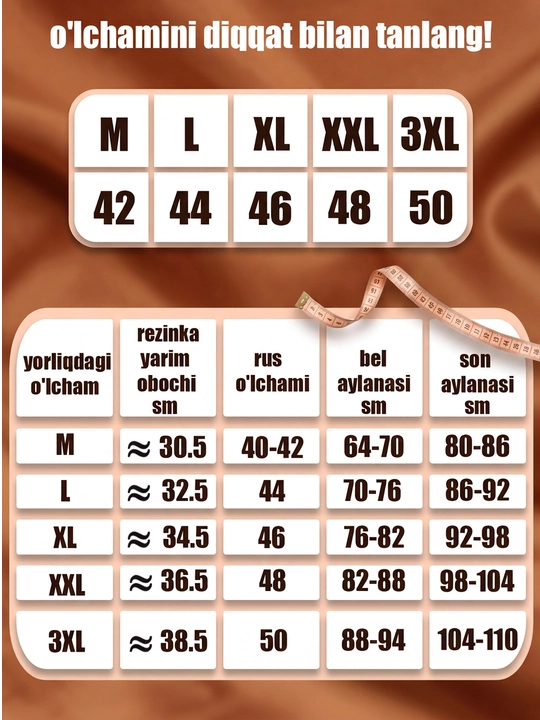 Erkaklar trusiklari, bokserlar, to'plamda 3 dona, paxta