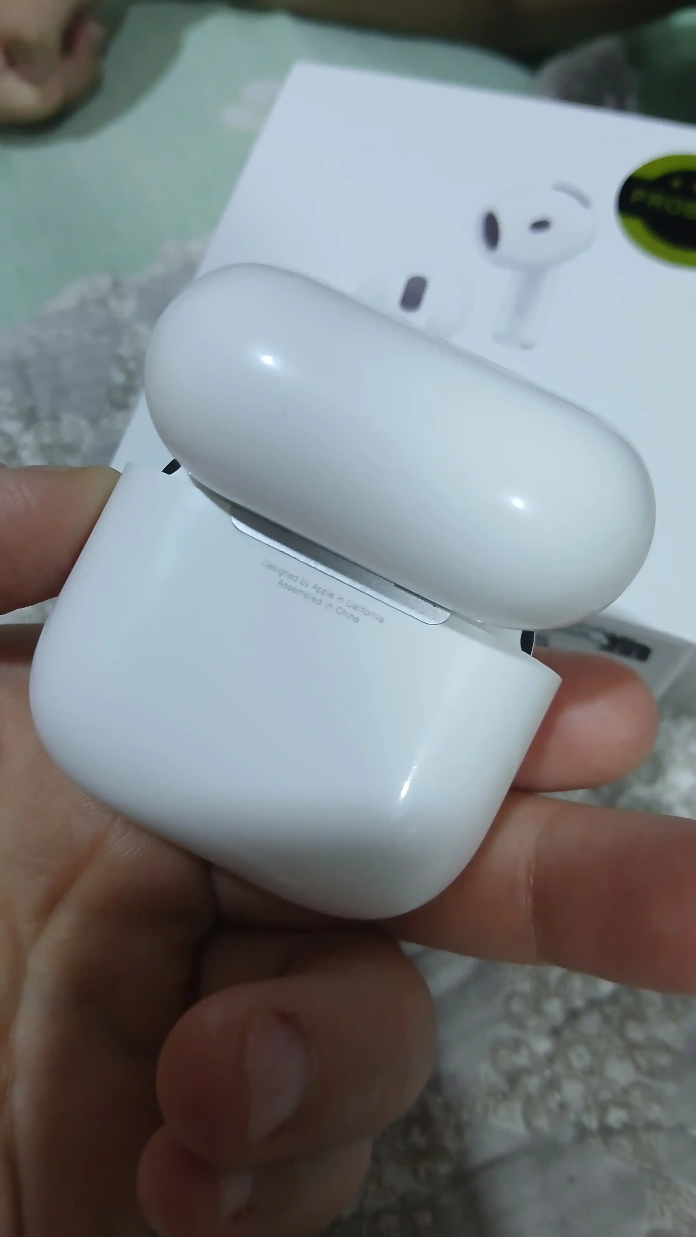 Simsiz quloqchinlar Pods 4, iPhone va Android uchun naushnik sensorli