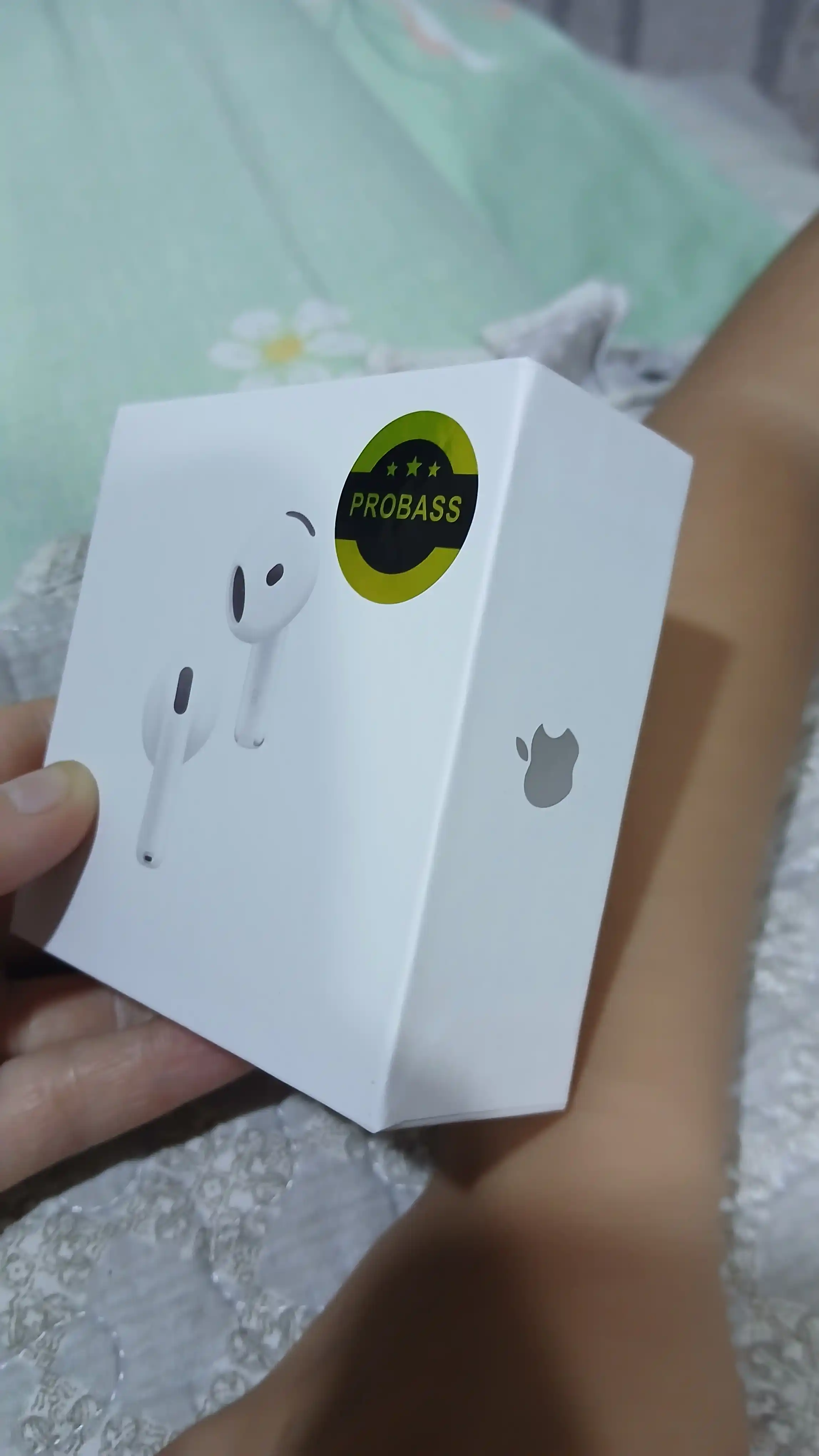 Simsiz quloqchinlar Pods 4, iPhone va Android uchun naushnik sensorli