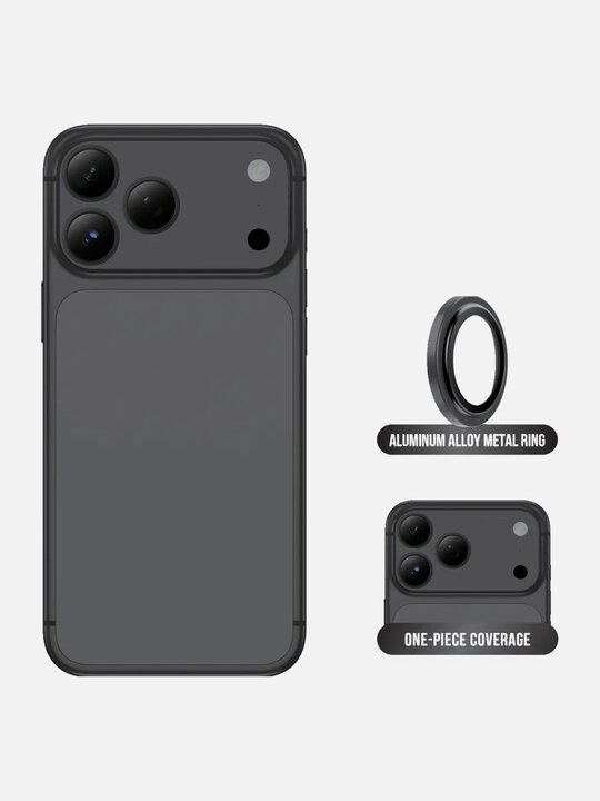 Защитное стекло для камеры iPhone 18/17 Pro/Pro Max. Green Lion Camera Lens Полная защита