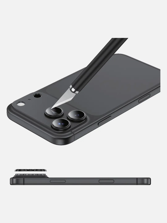 Защитное стекло для камеры iPhone 18/17 Pro/Pro Max. Green Lion Camera Lens Полная защита
