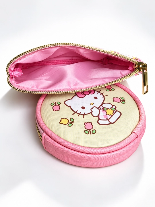 Набор косметичек Hello Kitty 3 в 1, прозрачные сумочки для косметики  для девочек