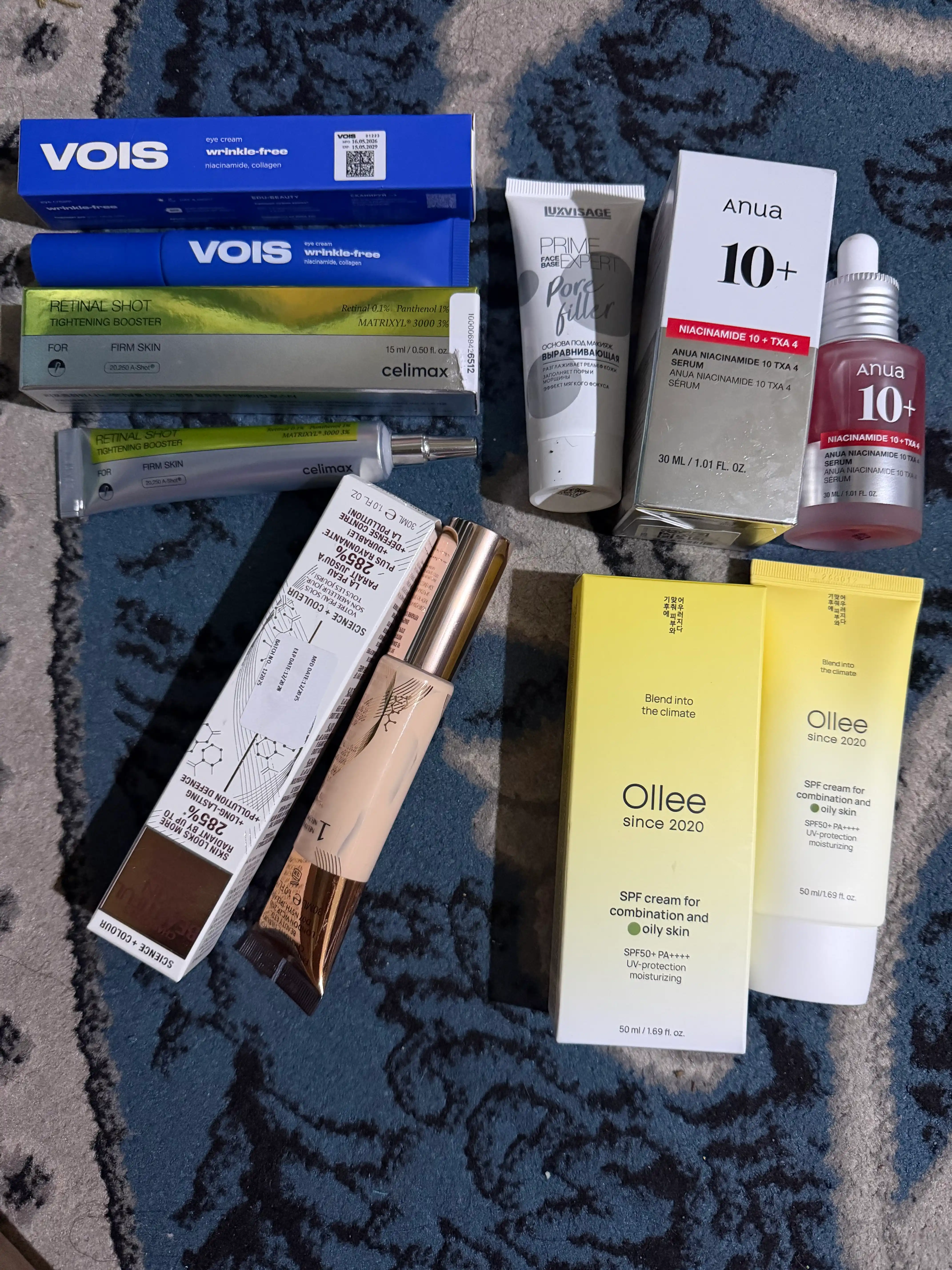 VOIS kollagen va niatsinamidli ko‘z atrofi kremi, ko‘z atrofi terisi uchun krem, 20 ml