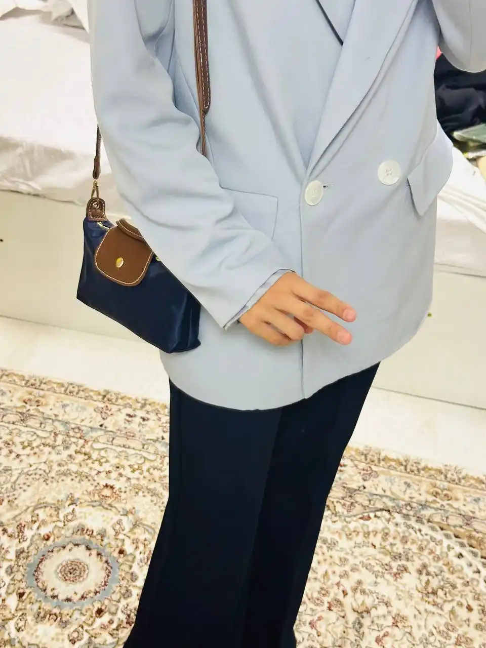 Ayollar sumkasi, ayollar uchun sumka Longchamp uslubidagi mini krossbodi sumkasi