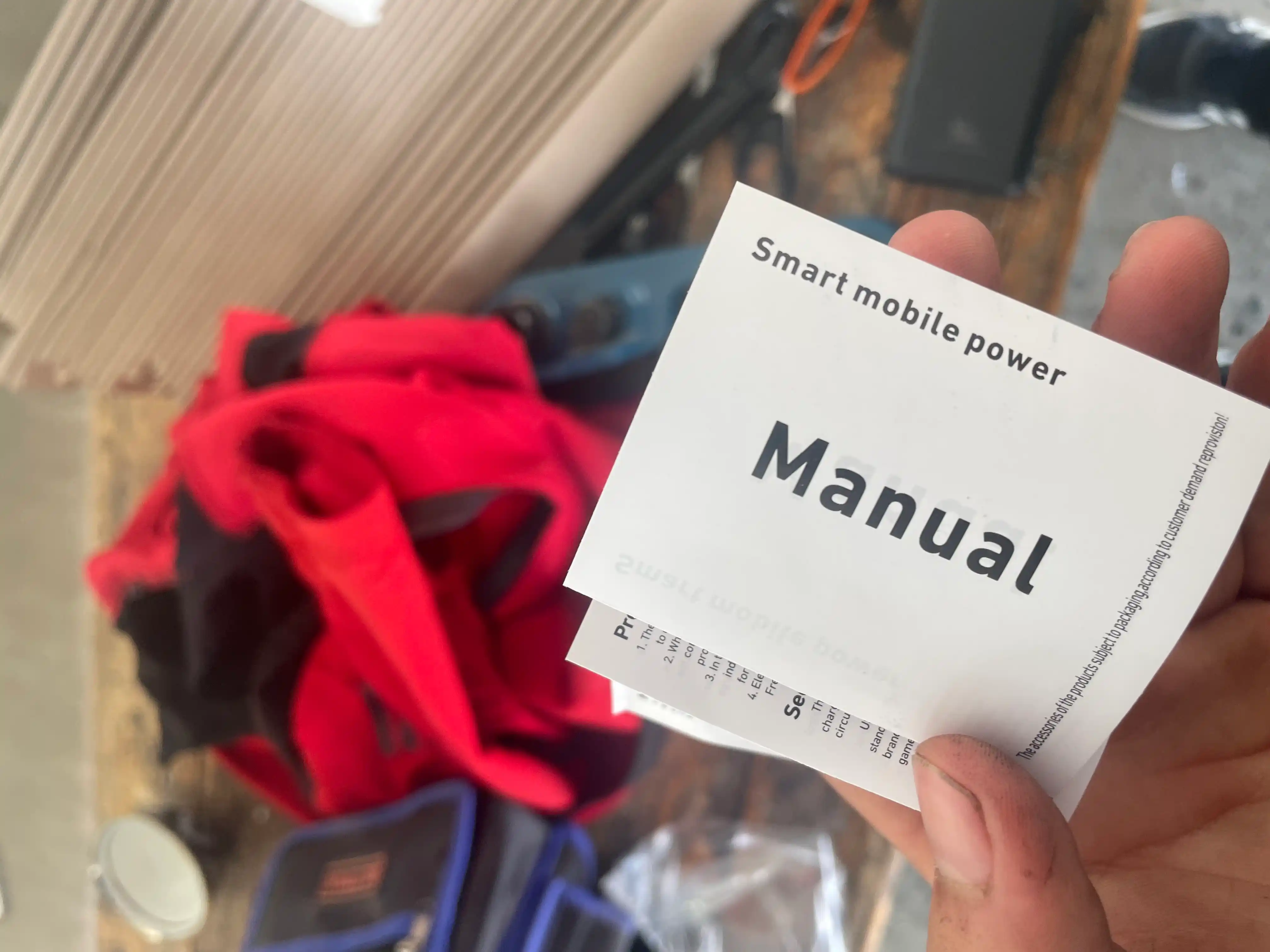 Power Bank 20000mA 66W tezkor quvvat bilan tashqi akkumulyatori +4 kabel bilan