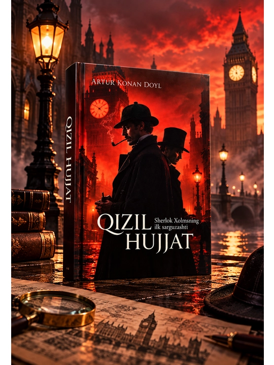 Qizil hujjat, Artur Konan Doyl, Sherlok Xolmsning ilk sarguzashti - 