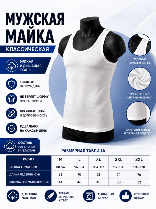 Майка для мужчин - 