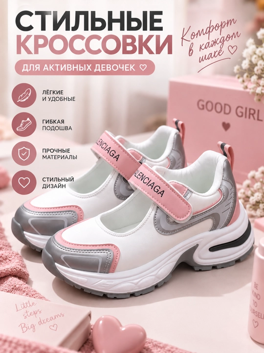 Женские кроссовки, спортивная обувь, Balenciaga, женская обувь, для девушек - 