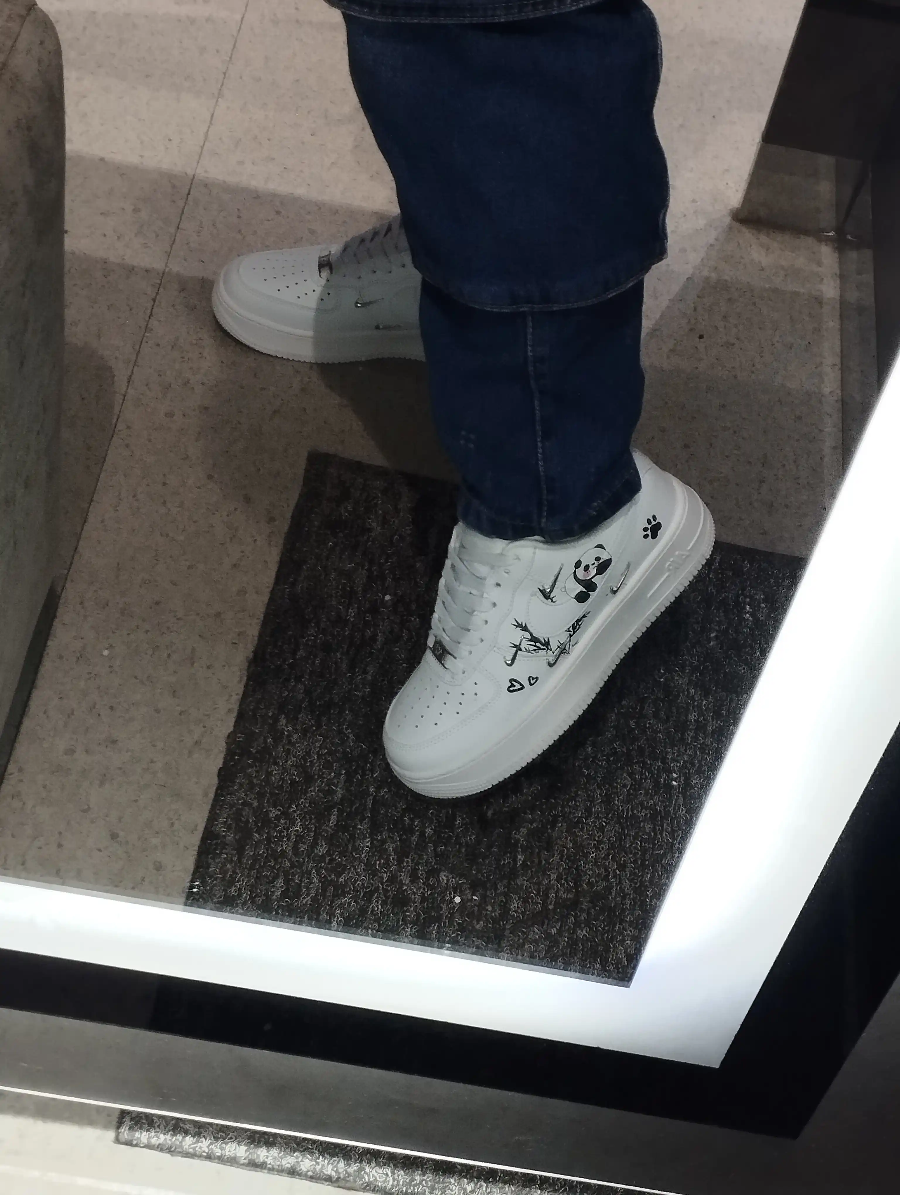 NIKE AMERICANO AIR FORCE Женские и девичьи осенние кроссовки Качество 1:1 Документированно