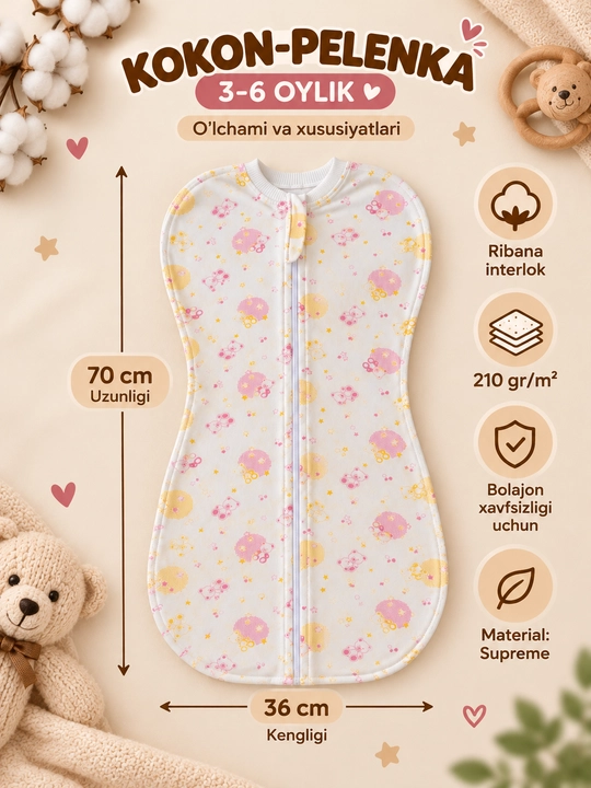 Детский кокон "Sweet Nest"
