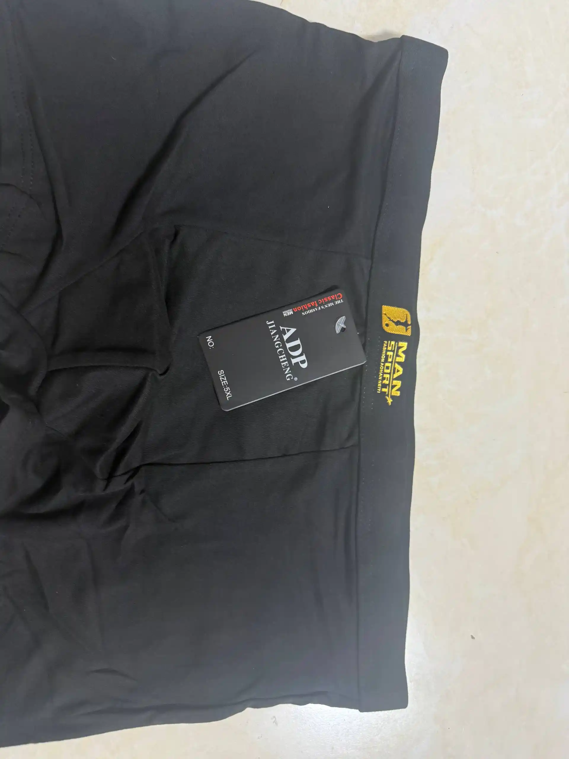 Erkaklarga havo o'tkazuvchan ichki qoplamali bokser trusiklar, qulay shortiklar, XL–7XL