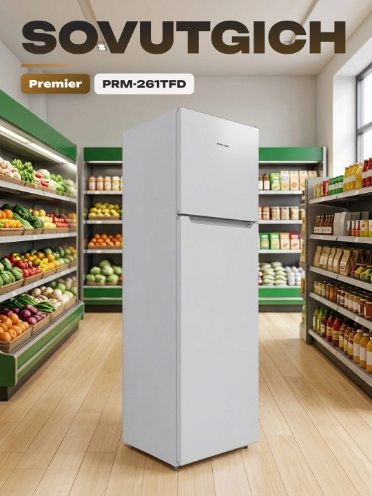Sovutgich Premier PRM-261TFD, 261 litr, De Frost