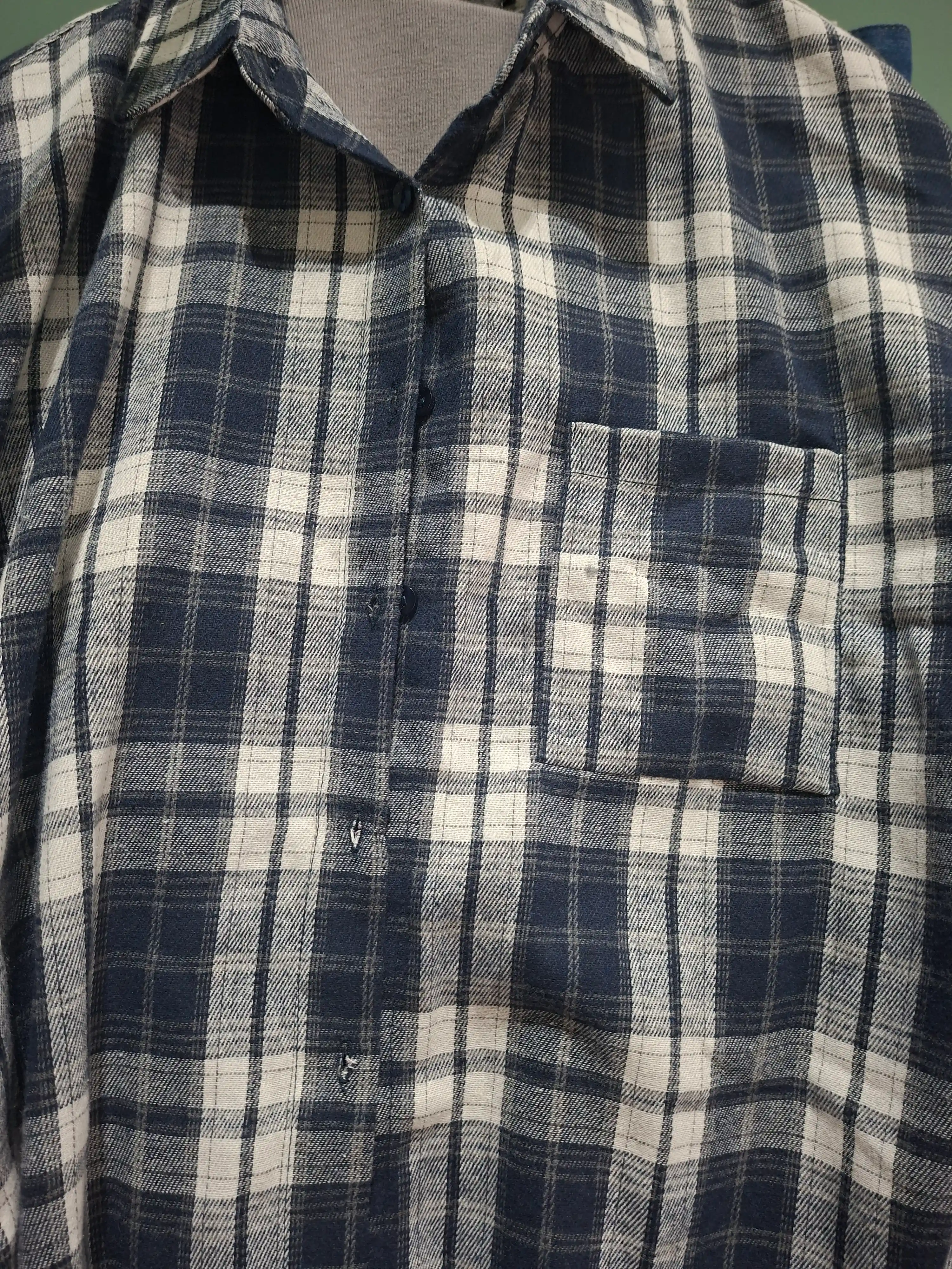 AishazaR Женские рубашки в клетку, oversize