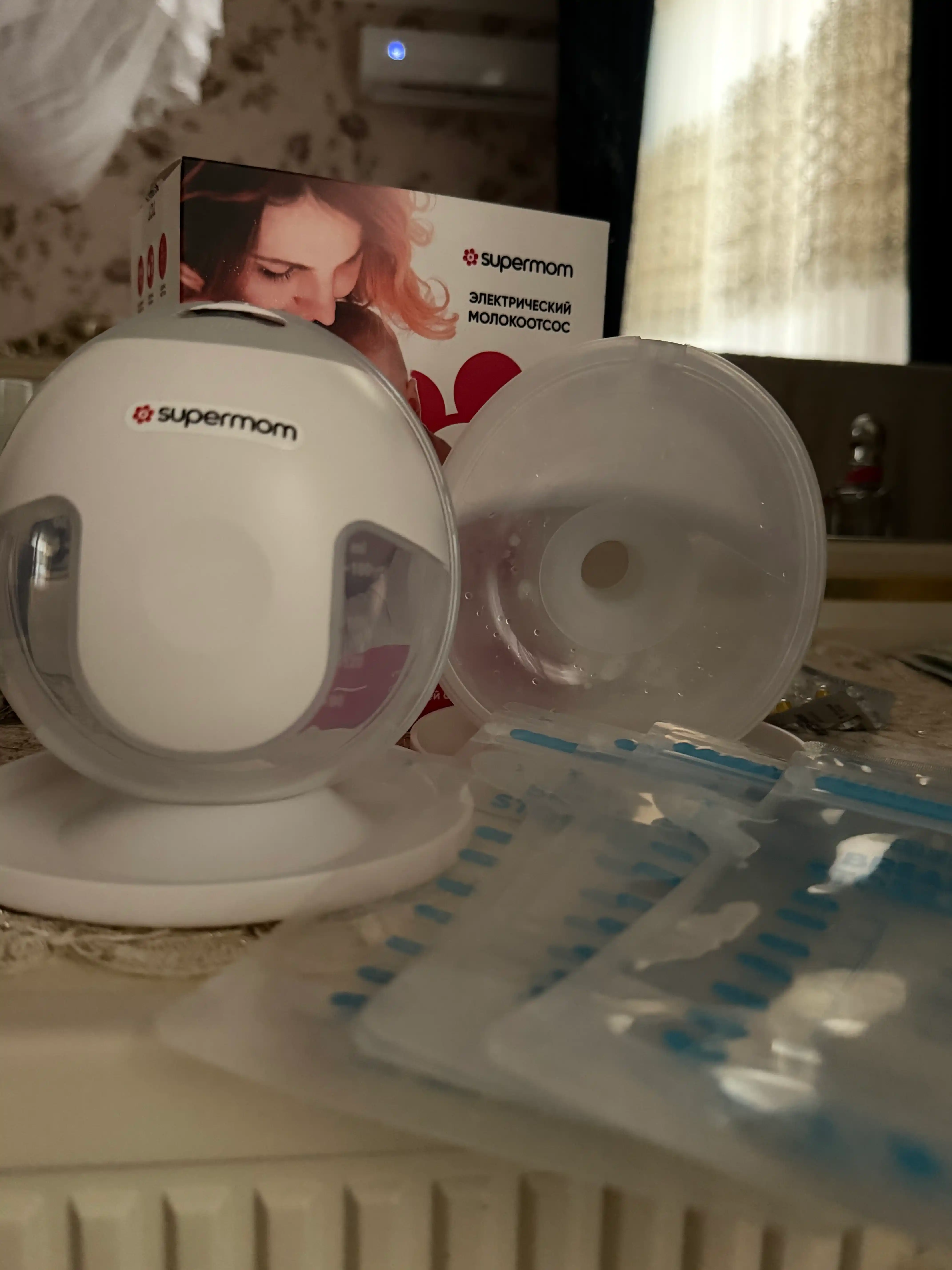 Elektr ko'krak suti sog'ish moslamasi, Supermom M7, 4 rejimli