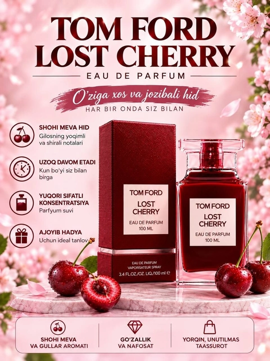 Tom Ford Lost Cherry 100 мл духи парфюм аромат - 