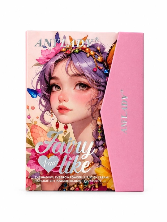 Fairy Like палетка макияжа 4в1 для глаз губ лица - 