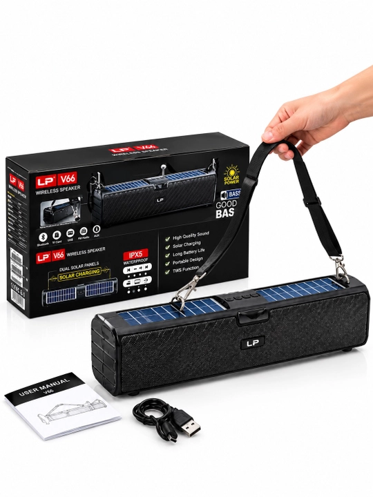 Telefon va kompyuter uchun simsiz portativ kolonka, AUX, USB va FM radio, saundbar kalonka