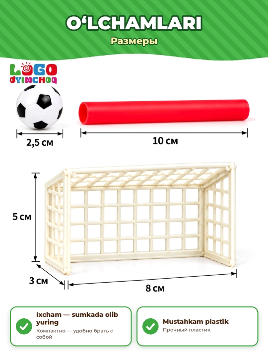 Aerofutbol logopedik Penalti, bolalar uchun nafas mashqi trenajyori, stol futboli o‘yini