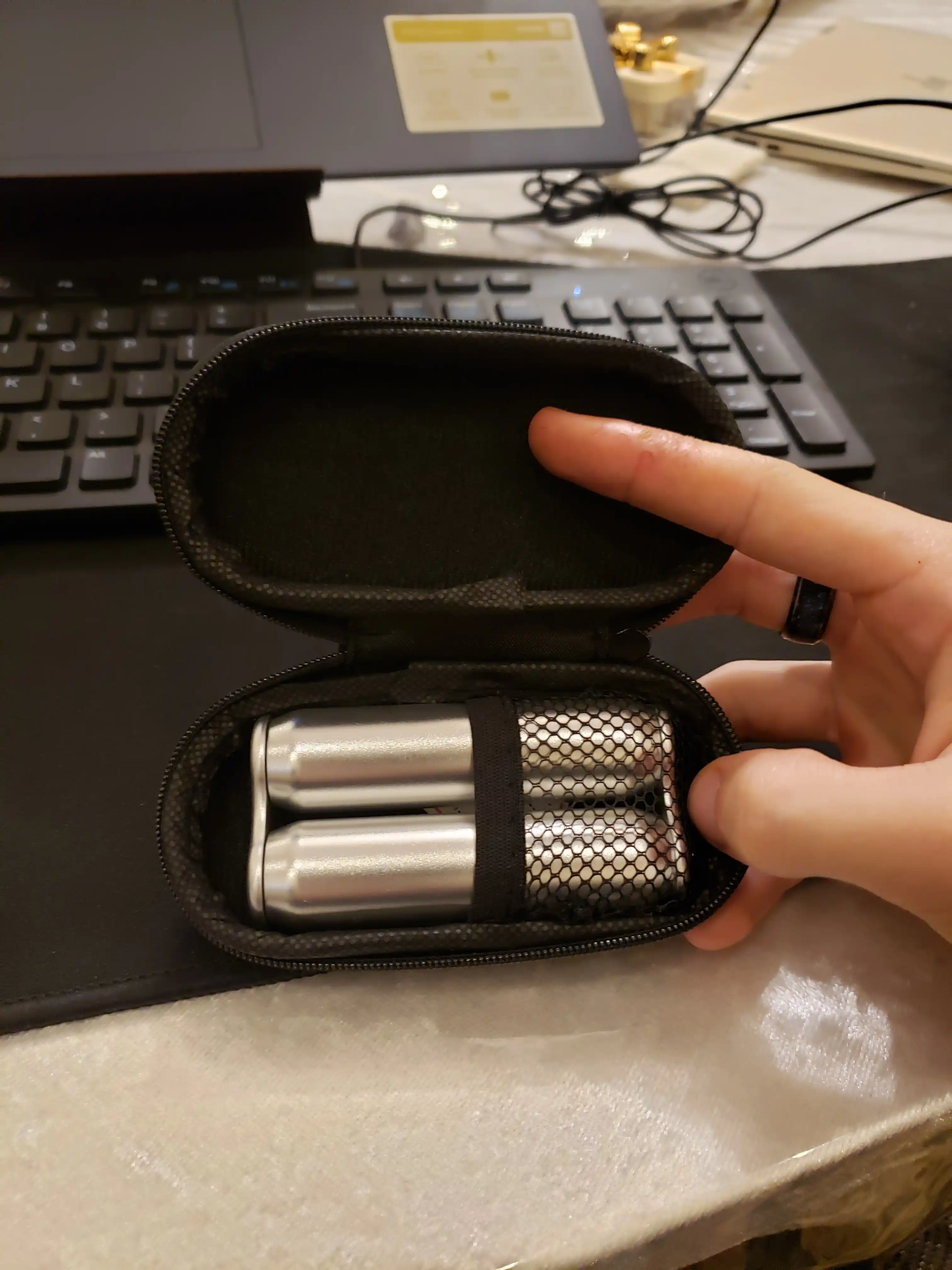 Metall antistress Fidget Roller, qo‘l uchun stressga qarshi o‘yinchoq