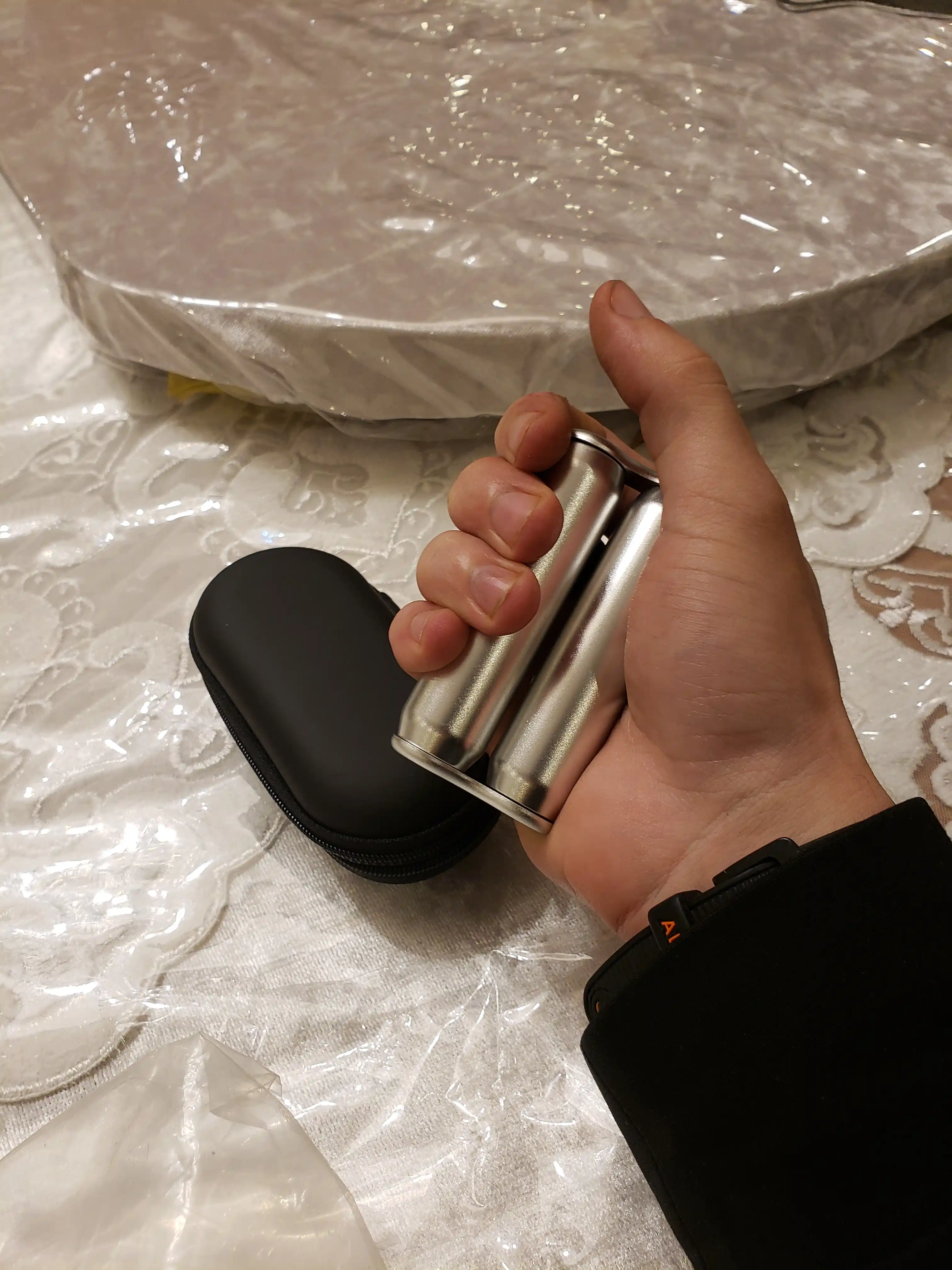 Metall antistress Fidget Roller, qo‘l uchun stressga qarshi o‘yinchoq