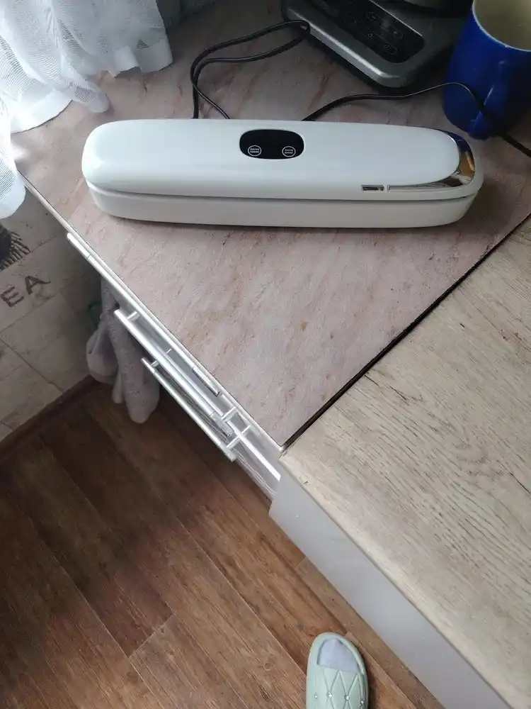 Vakum apparat vakuumator, oziq-ovqat uchun qadoqlash uskunasi, 60 kPa, 10 paket