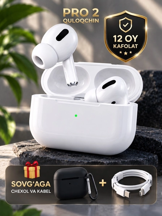 Simsiz qulogchinlar Pods 3 air Pro 2 Pods Pro - 