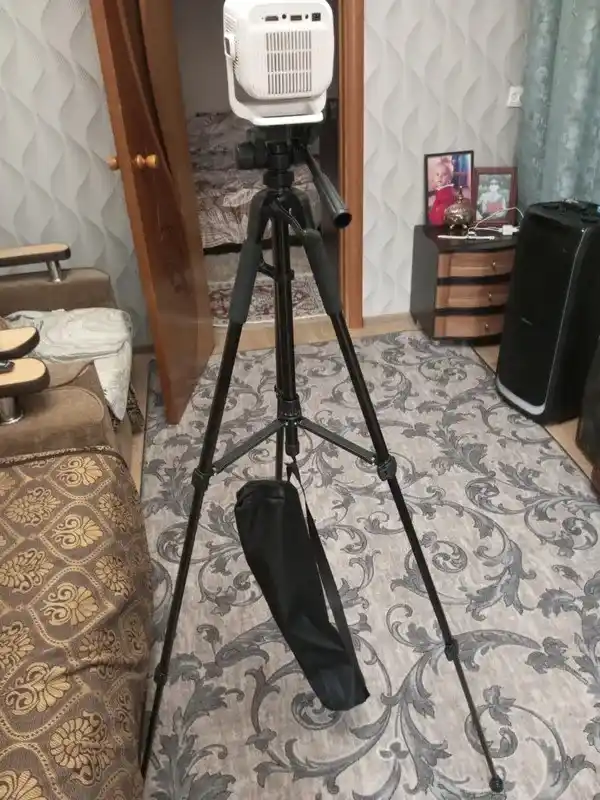Professional shtativ 170 sm, metall, stabilizator, 360°, universal
