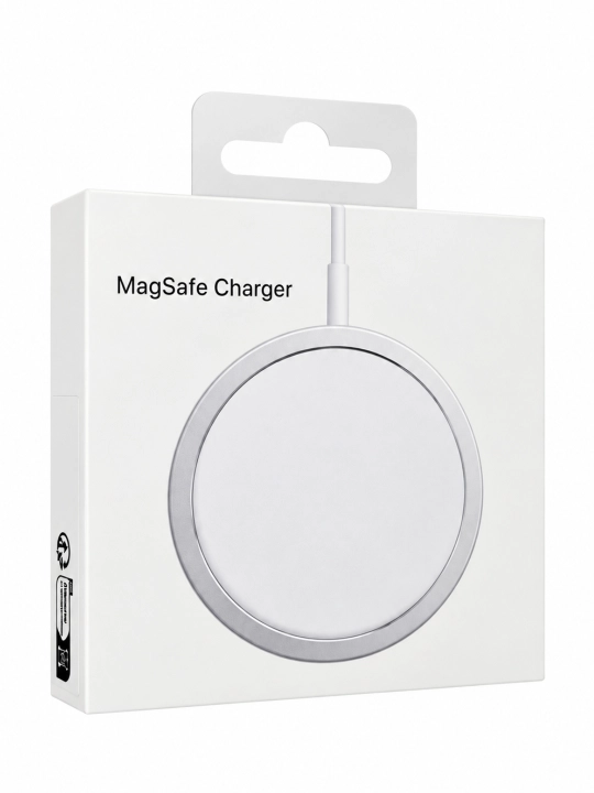 Беспроводная зарядка Magsafe Charger, мощность Qi: 20 Вт , белый