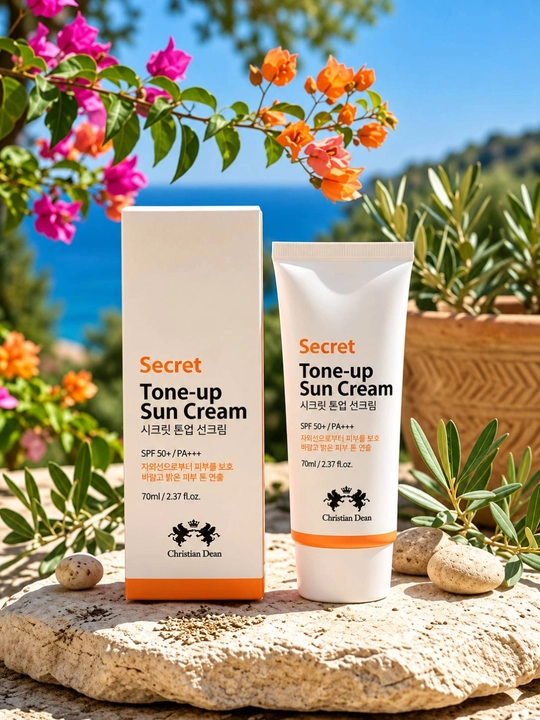 Quyoshdan himoyalovchi va tekislovchi krem  SPF 50+ Christian Dean, SPF50+, 70 ml - 
