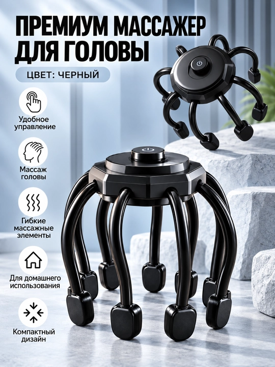 Bosh uchun elektr massajer