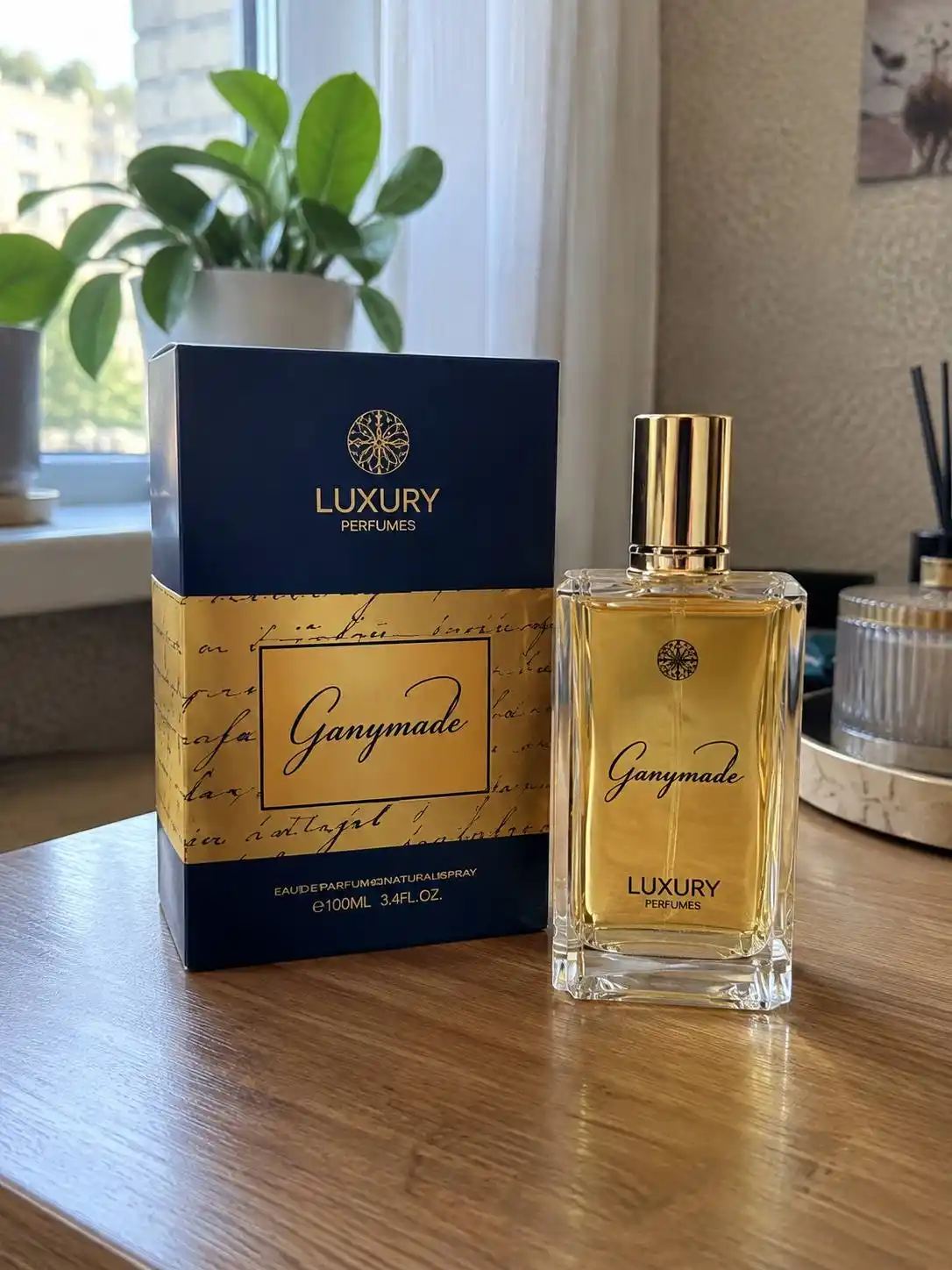 GANYMADE, LUXURY, Ayollar va erkaklar uchun hashamatli, elegant ifor, 100 ml