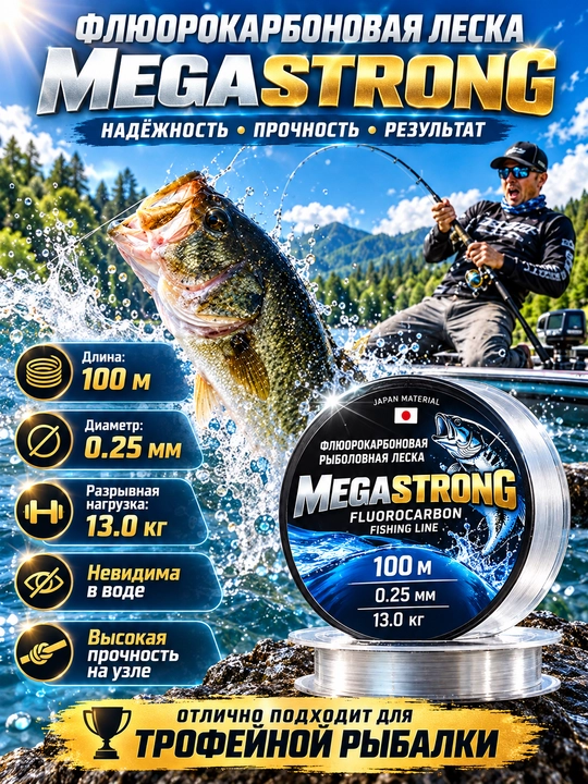 Flyuorokarbonli leska, 100-150 m