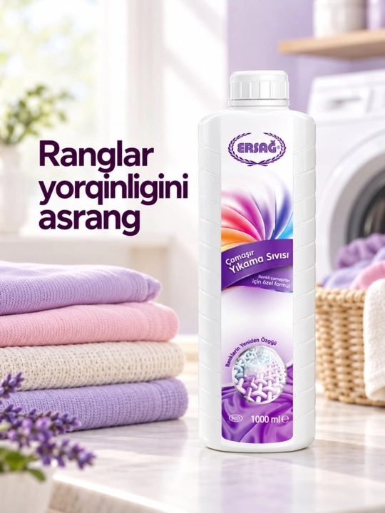 ERSAG rangli kir yuvish uchun suyuq vosita, 1000 ml