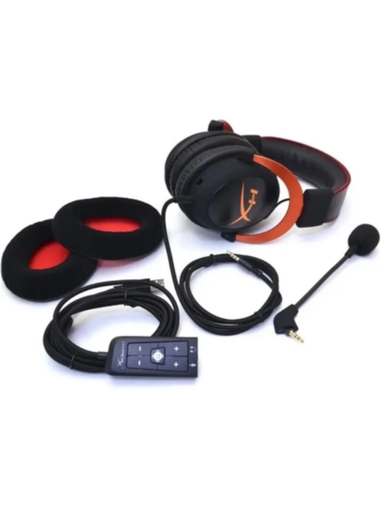 HyperX cloud 2, kompyuter, PS5, Xbox, noutbuk uchun stereo mikrofonli o‘yin garniturasi