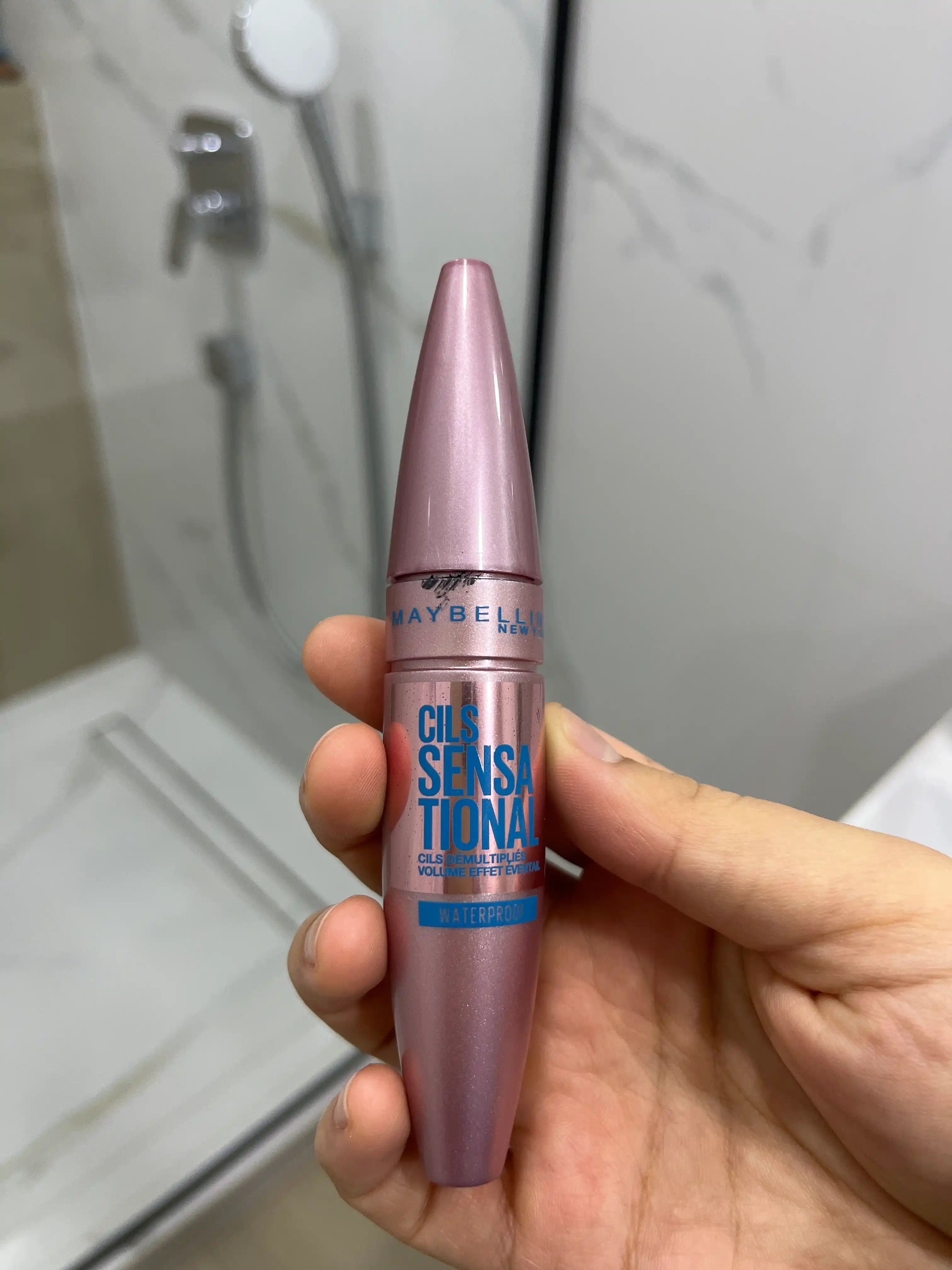 Тушь для ресниц Maybelline New York Lash Sensational, водостойкая, черный