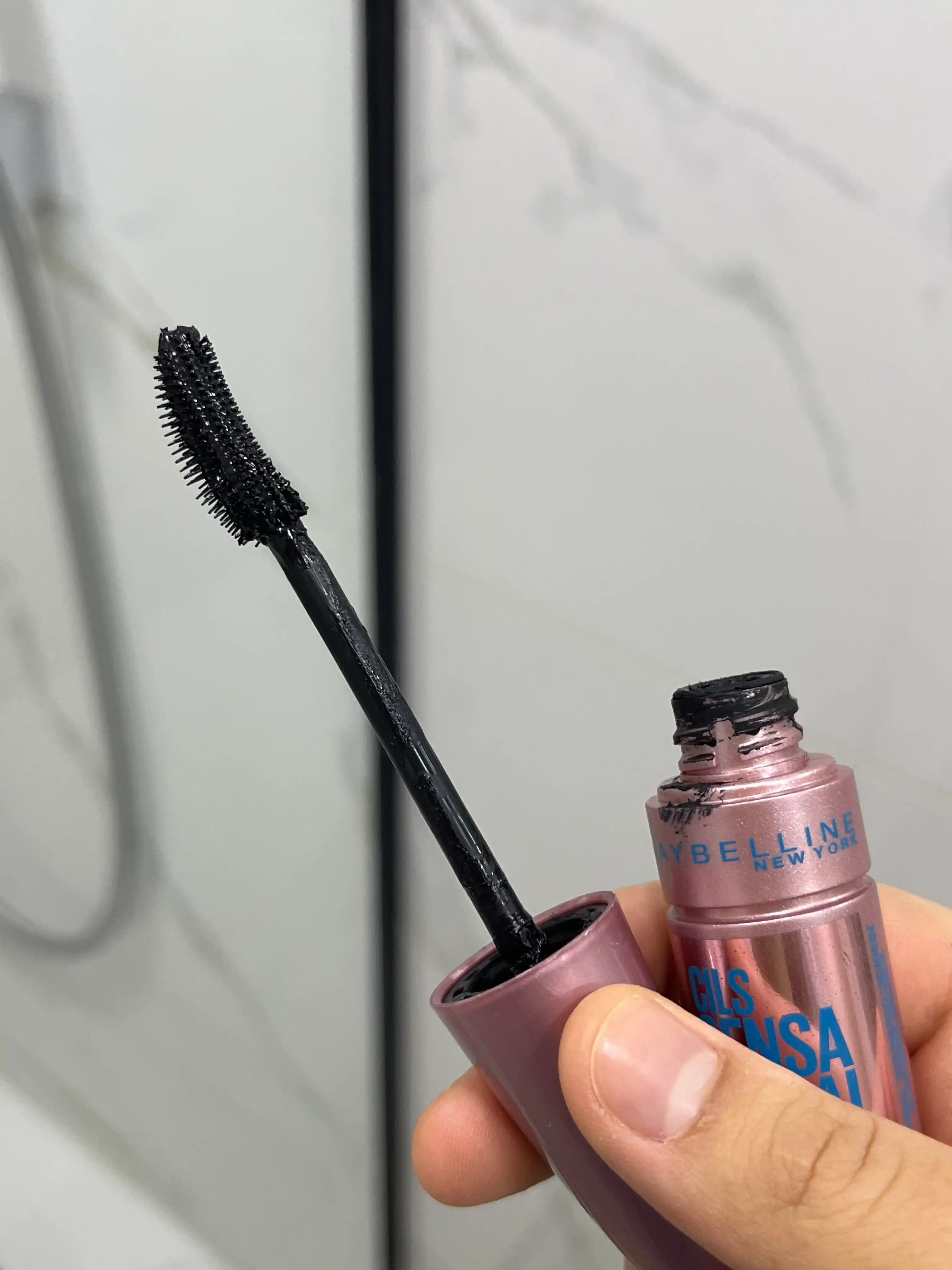 Тушь для ресниц Maybelline New York Lash Sensational, водостойкая, черный