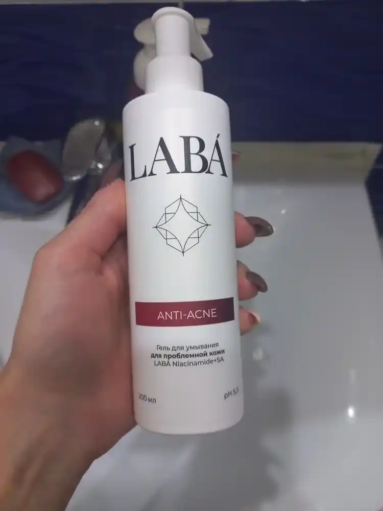 LABA Niacinamide+SA geli yuzni tozalash uchun vositasi, 200 ml