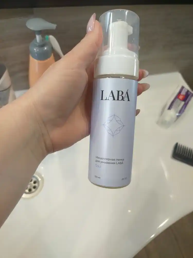 LABA mitsellyar yuvinish ko'pigi, 150 ml