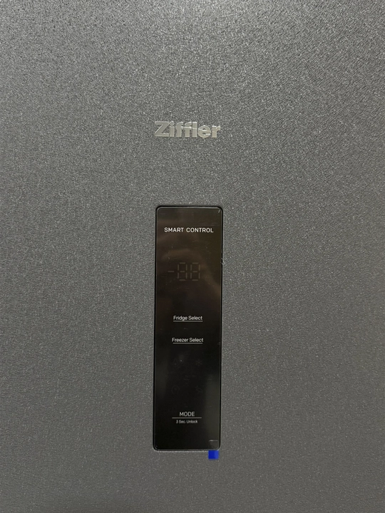 Ziffler FRF 290-BFB muzlatgichi, No Frost, Inverter, 290 l, 3 yillik kafolat