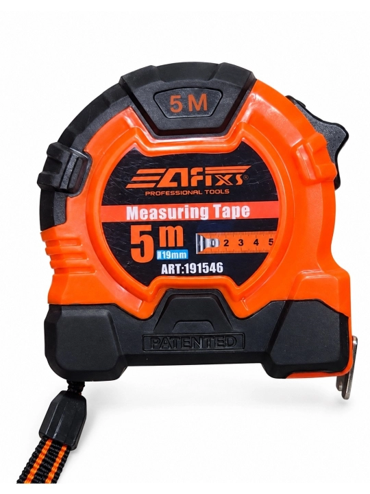 AFIXS professional qurilish o‘lchov ruletkasi 3 m 5 m 7,5 m 10 m
