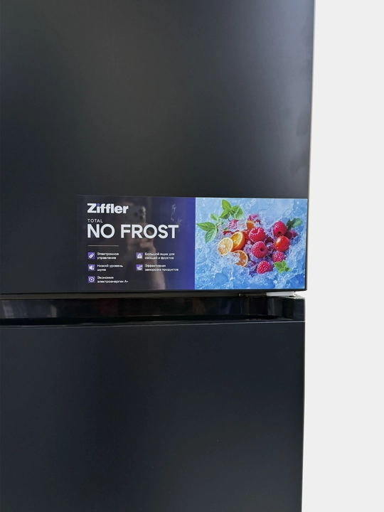 Ziffler FRF 290-BFB muzlatgichi, No Frost, Inverter, 290 l, 3 yillik kafolat