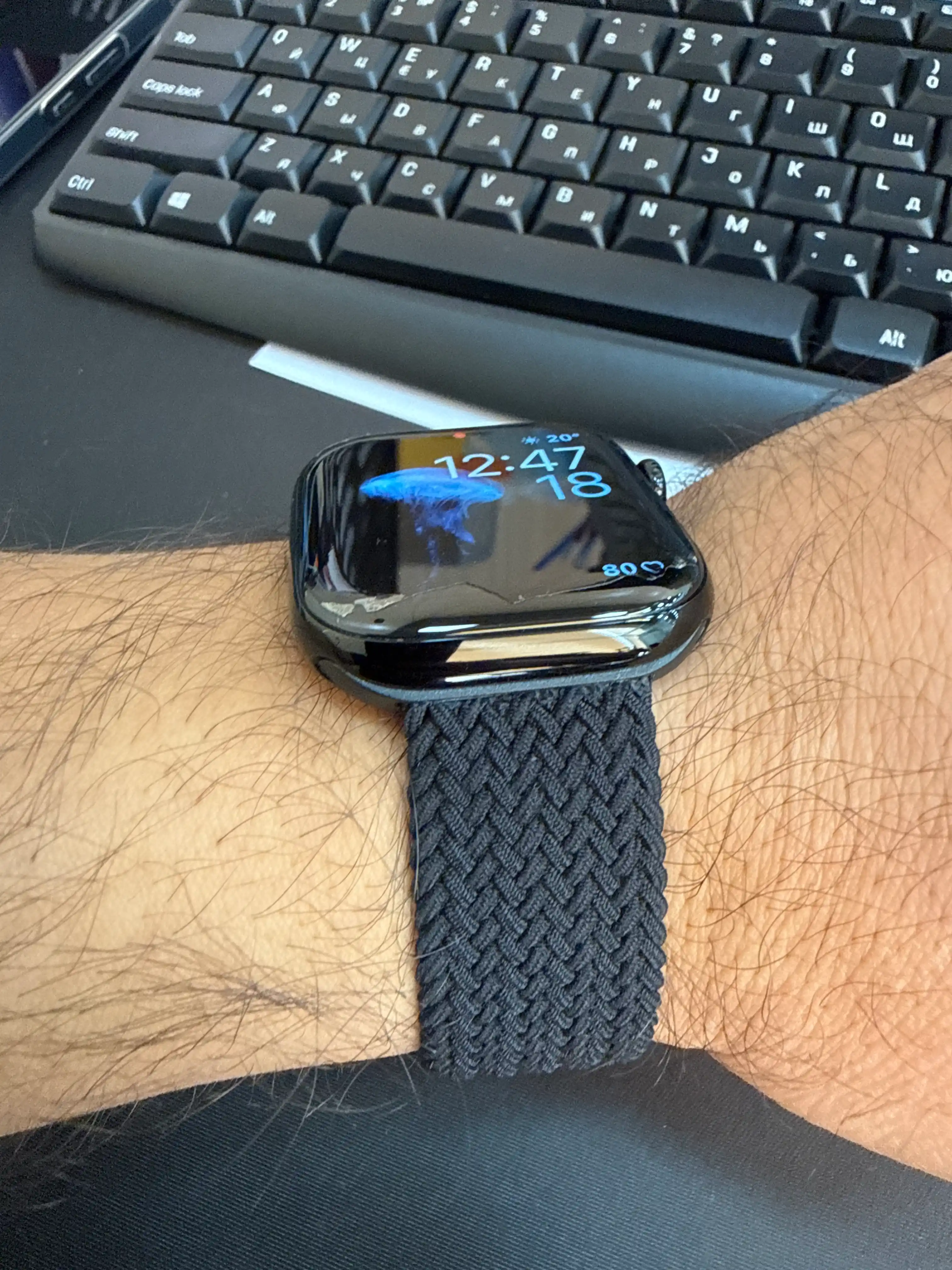 Apple Watch magnitli neylon elastik tasma 38-49 mm Series 3-9 SE/Ultra (Faqat tasma）