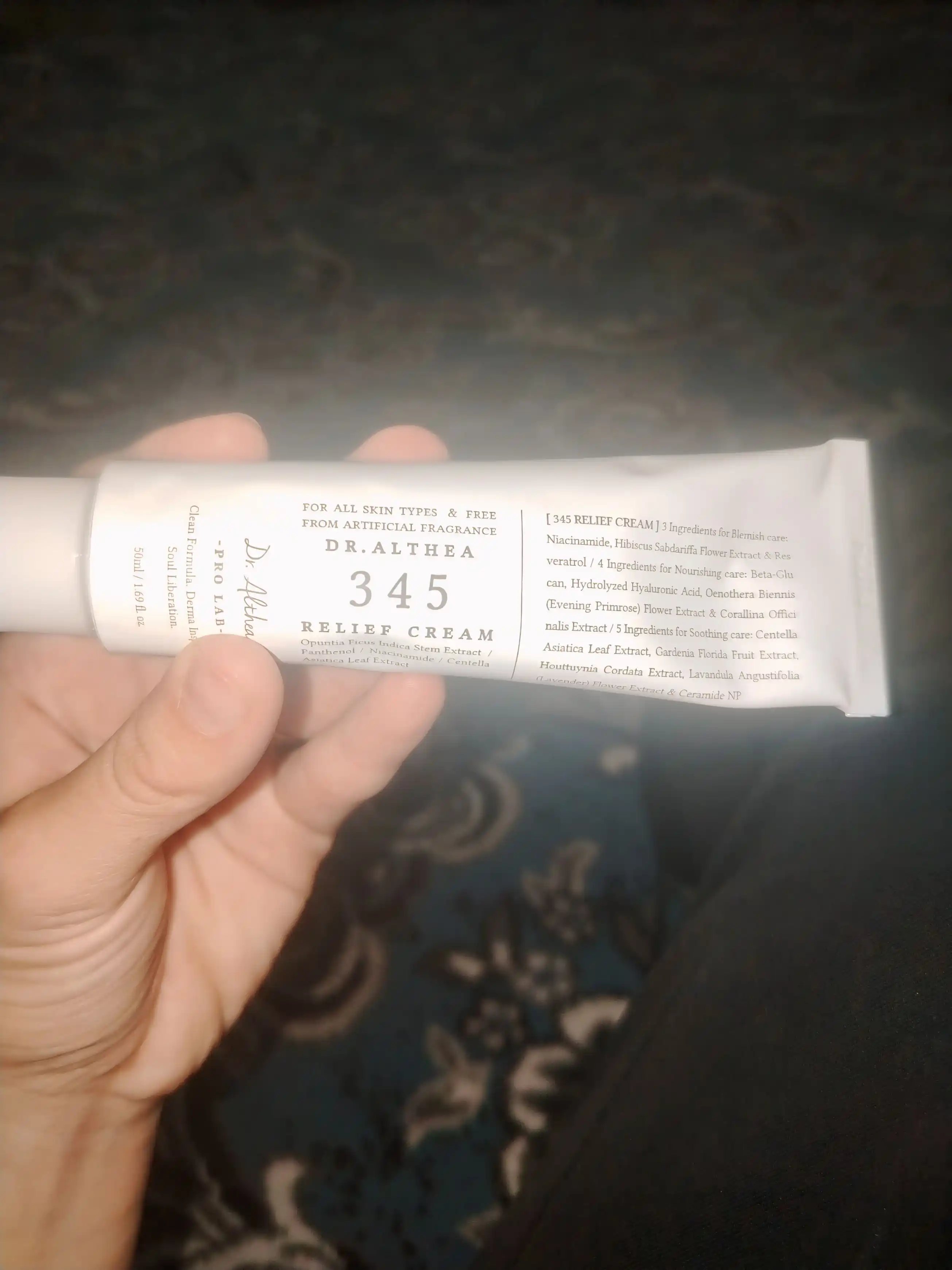 Успокаивающий крем с ресвератролом Dr. Altheeea 345 Relief Cream, 50 мл