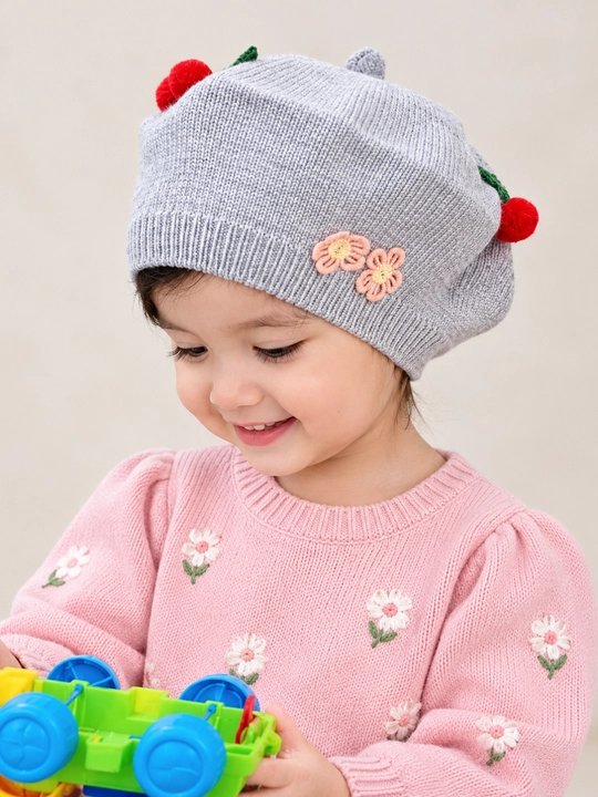 Беретки для девочек, 2-6 лет - 