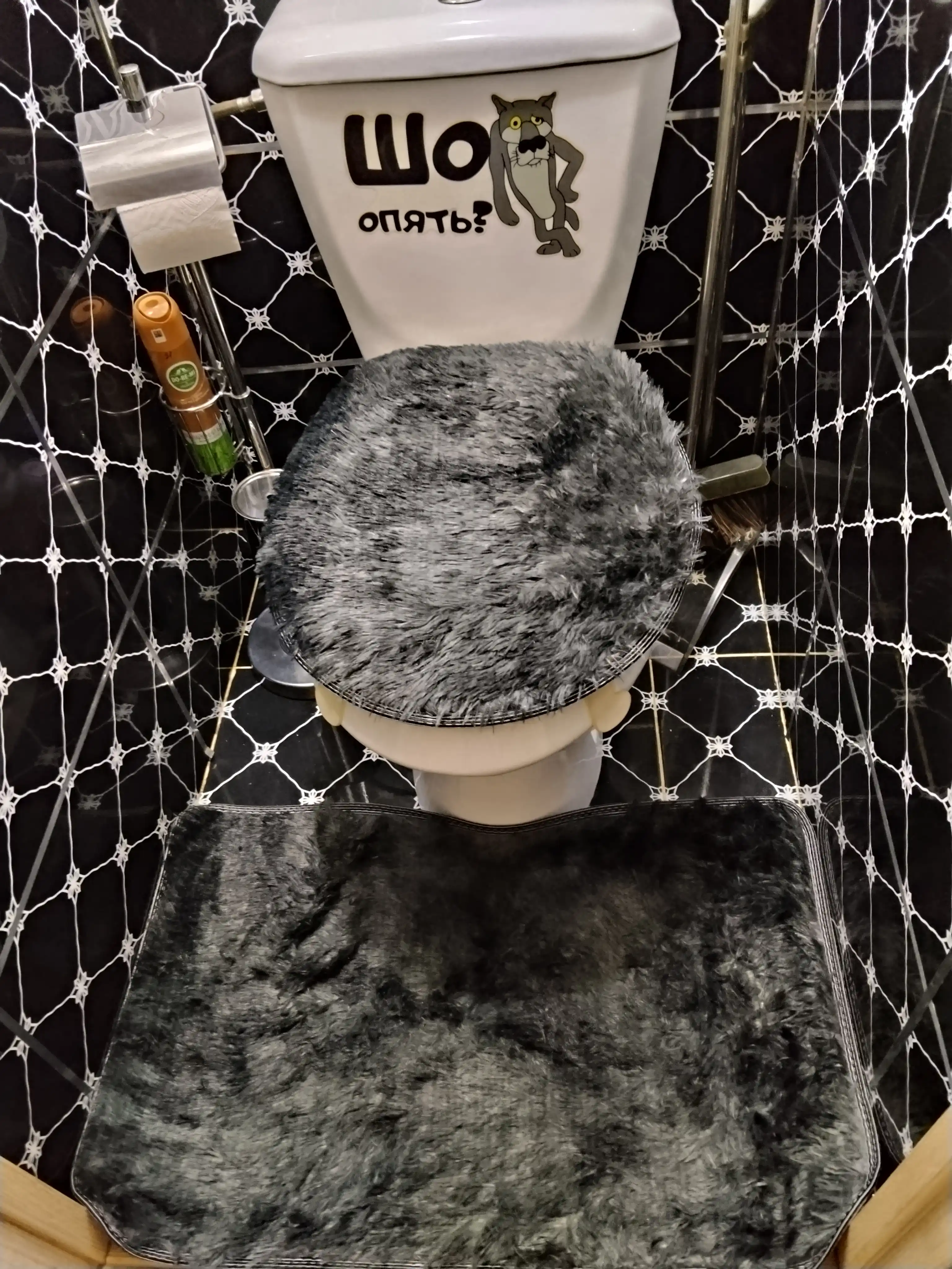 3 ta 1 da hammom va hojatxona gilamchasi to'plami