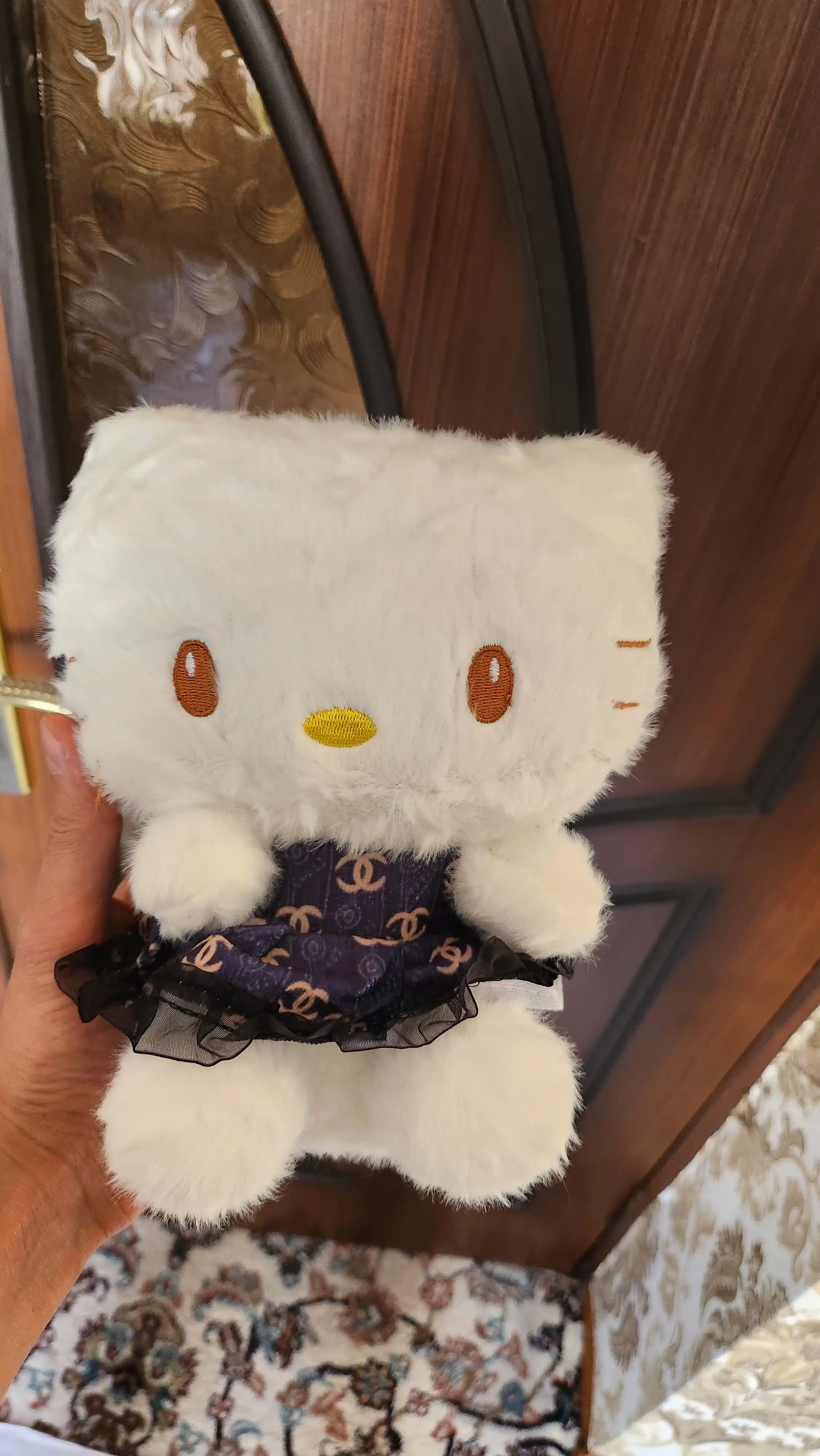 Мягкая игрушка кошечка – плюшевая кукла kitty для детей