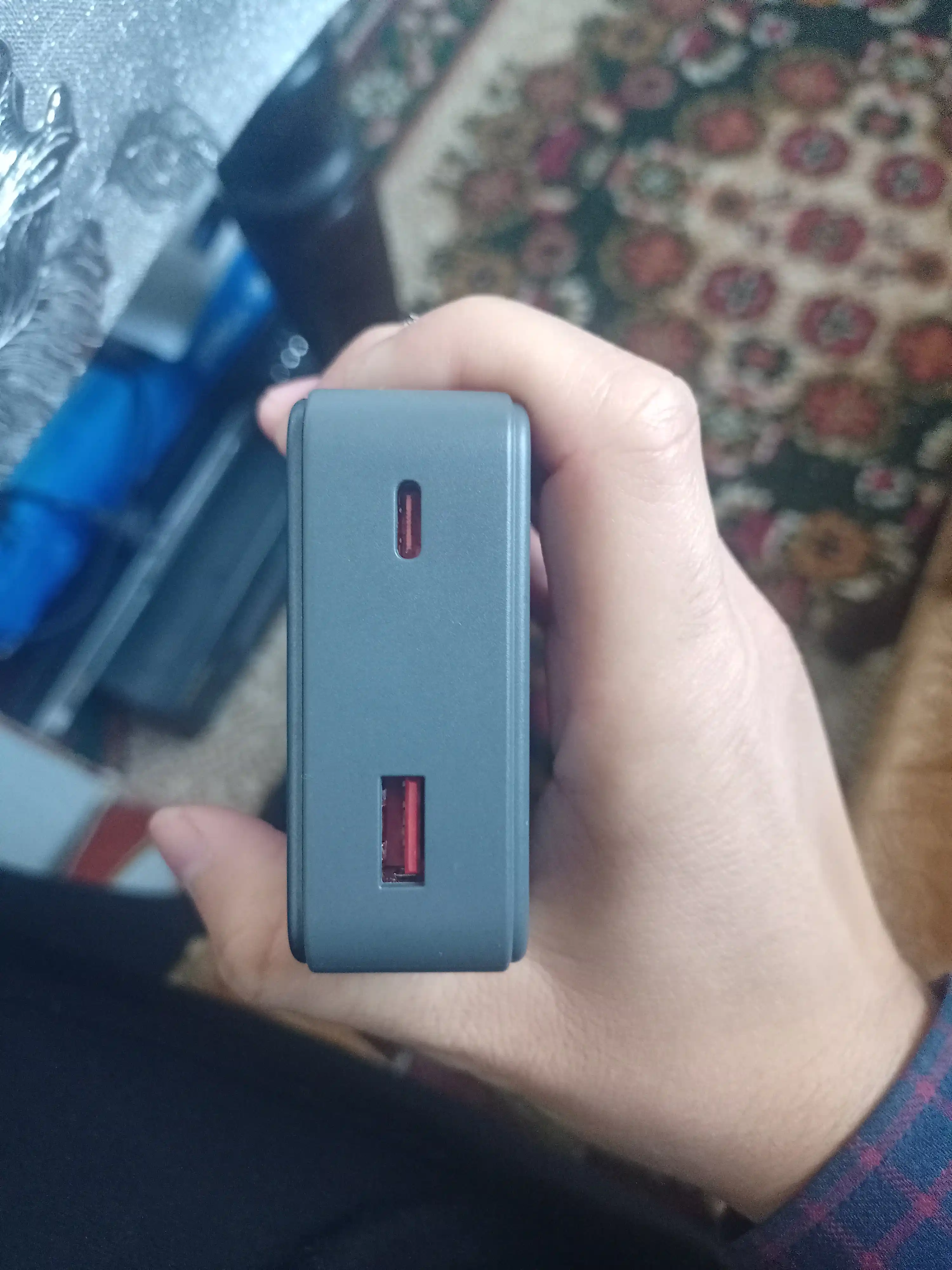 Повербанк HOCO J170A, 20000 мА·ч, 22,5 Вт, PD 20 Вт, с кабелем USB-C и дисплеем